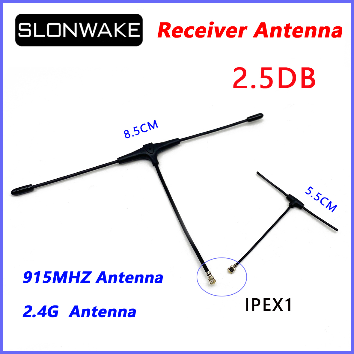 Tbs Fpv Tracer - Antena Receptora Omnidirecional 2.4G 40MM/90MM para
